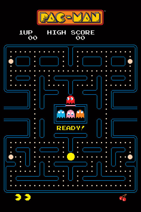 Pac-Man - Maze Poster, Plakat | Kaufen bei Europosters
