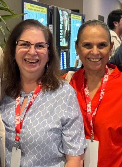 Luiza Falcão e Esther Bemerguy
